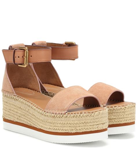 See by Chloé Women's Glyn Espadrille Platform Sandals 